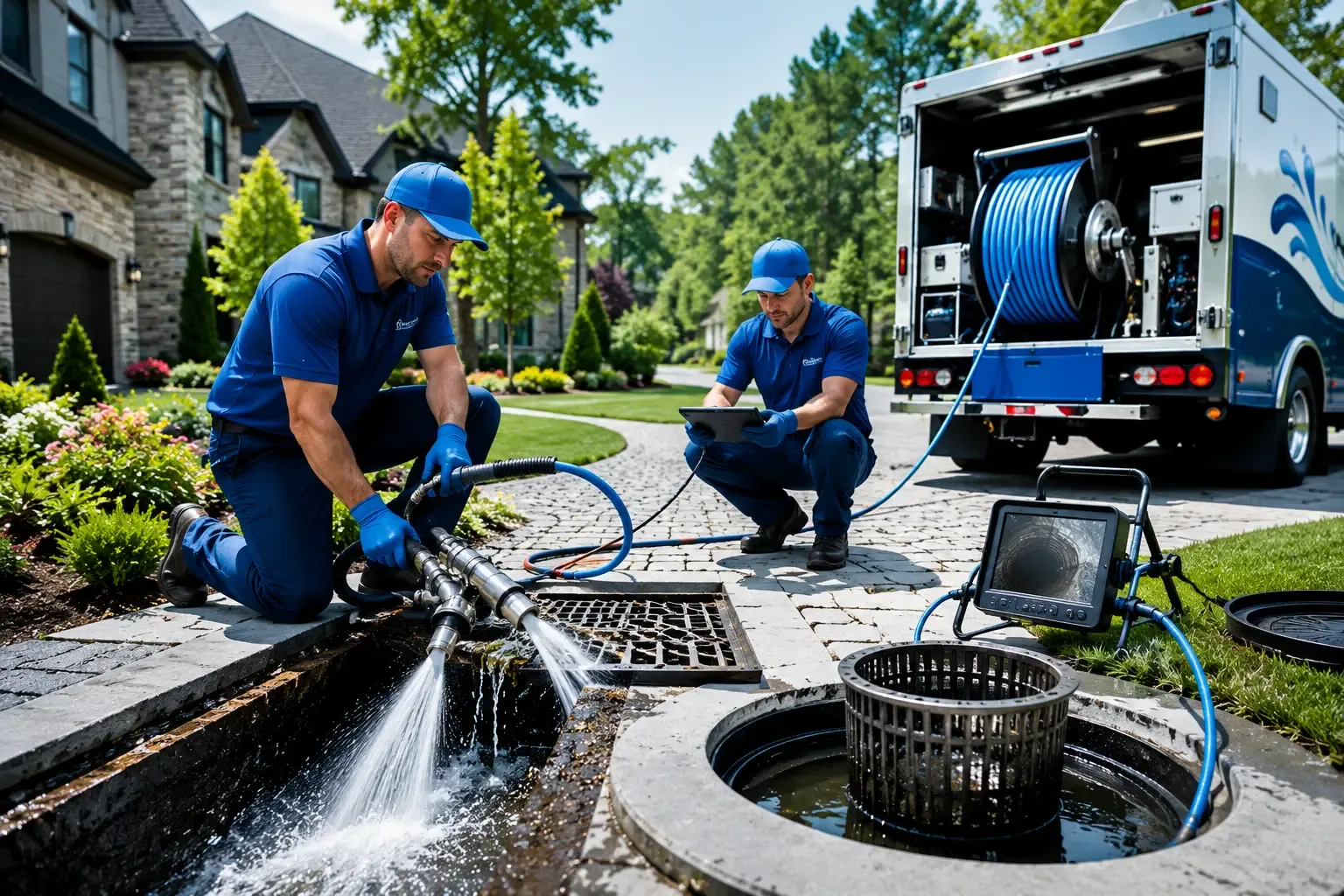 Local outdoor drain cleaning professionals in Vest, KY